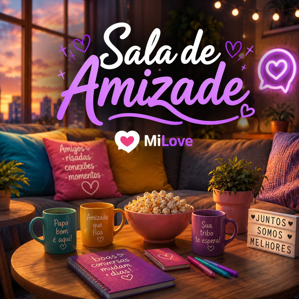 Sala de Amizade - MiLove